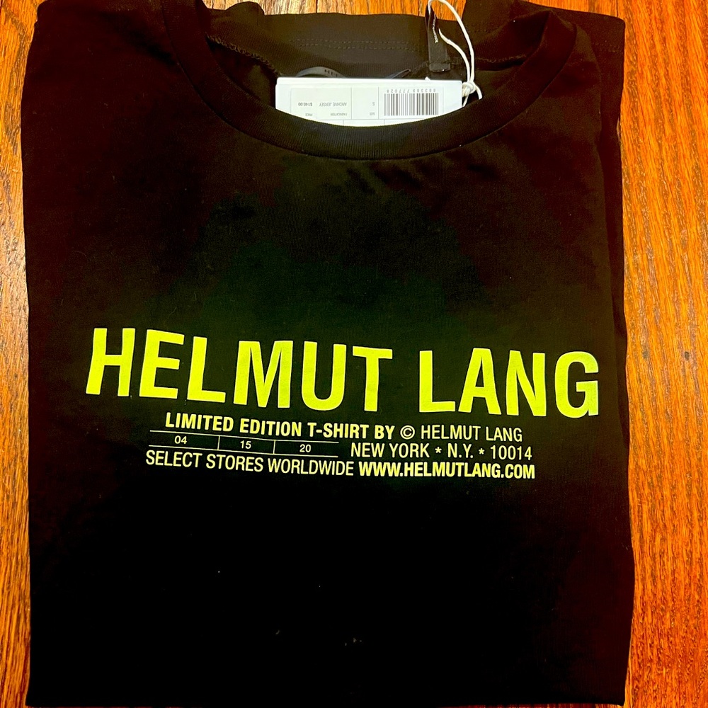 Helmut Lang women t shirts size Small.. brand new w tags